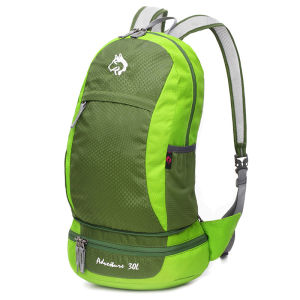 Mountainhiker | 30L Siêu Nhẹ Chống Thấm Nước Gấp Ba Lô Nam Nữ Du Lịch Cắm Trại Đi Bộ Đường Dài Túi Dây Đeo Vai Có Thể Điều Chỉnh Tùy Chỉnh Màu Trơn