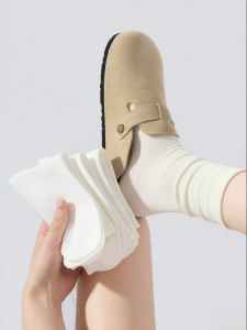 FENGTING | 100% Cotton Breathable Anti-odor Seamless Socks