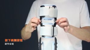 OSPREY -ไม้เท้าค้ำยันคู่ แบบปรับระดับได้ สำหรับพยุง อุปกรณ์ช่วยพยุงเดิน เหมาะสำหรับ ผู้ป่วย หรือ ผู้สูงอายุที่มีปัญหาในการเดิน/อุปกรณ์พยุงเข่า ปรับองศาได้ 0-120องศา ความยาวปรับได้52-65cm ชุดป้องกันฟื้นฟูกระดูกหัก