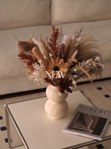Original dried flower ornaments high-end home model room everlasting flower real flower bouquet