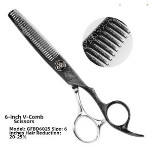 GANGDEFU | Hair Cutting Thinning Scissors 6inch