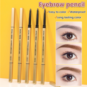 HB Natural Waterproof Lasting Eyebrow Pencil with Brush Double Heads Eyebrow Pencil