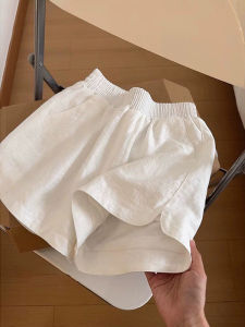Trendy Loose Fit Slimming Linen Shorts