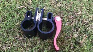 Umbrella Holder Clamp Connector Umbrella Bracket Fishing Chair Umbrella Pole Holder for Camping Heavy Duty Outdoor Clamp