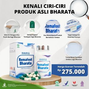 Remafost Bharata Obat Rematik Syaraf Kejepit Sakit Pinggang Paling Ampuh.