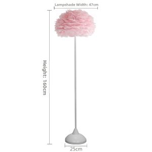 HENGPai | Feather Style Ambient Lighting Decorative Floor Lamp