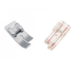 Sewing Machine Accessories Patchwork Straight Line Stitch Presser Foot Singer Brother Domestic Thin Material Snap On Household