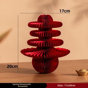 AIXIAOXIQING | Chinese New Year Floral Decorative Figurine