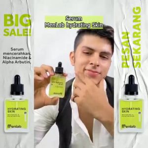 Serum MENLAB Hydrating Skin Mencerahkan & Memuthkan Kulit Wajah Pria 100% Original SERUM MENLAB SERUM PRIA SERUM WAJAH GLOWING SERUM PRIA GLOWNG MENCERAHKAN