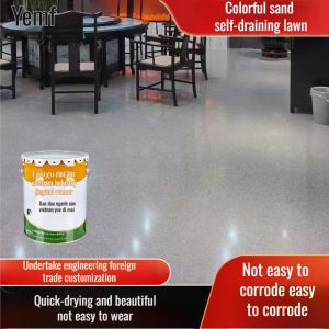 Environmental Friendly Colored Sand Floor Paint: Waterproof, Wear-Resistant & Antislip