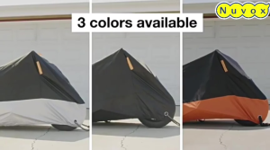 Meroca Universal Motorcycle Cover Durable Waterproof With Reflective Stripe For All Motor With Portable Storage Bag