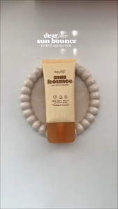 Dear Face Sun Bounce Daily Defense Sunscreen Lightweight UV Protection Glow Skin Care PH