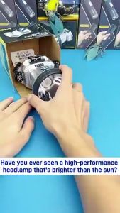 Đèn Pin Đội Đầu LAMP Size To Siêu Sáng Chống Thấm NướcĐèn Chiếu Sáng Sạc UBS/TYPE-C Sạc Điện Thoại