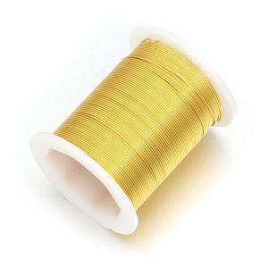 1Roll Gold Silver Color Copper Wire 0.3/0.4/0.5/0.6/0.8/1mm Colorfast Beading Wire Cord String For DIY Beaded Jewelry Accessorie
