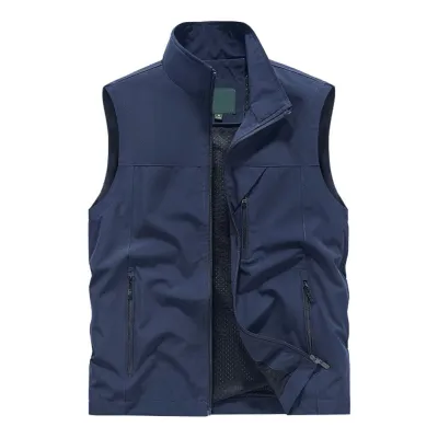 Rompi Parasut Waterproof Ropi Pria Terbaru Model Kasual Saku Multifungsi Ukuran M-XXXL Tebal Keren