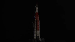 LED Light Set Suitable for Nasa Artemis Space Launch System Rocket 42221 Building Blocks