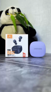LENTIVEN True Wireless Earphones TWS Mini Earbuds Earphone Headset Bluetooth Upgrade Edition V14 Garansi 1 Tahun