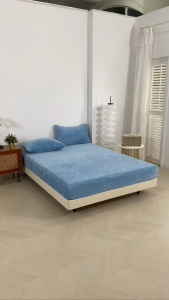 Premium Fluffy Fabric Velvet Mattress CoverSingle/Double/Full/Queen/King Size