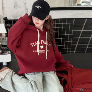 Korean Style Girls Hoodie Autumn Winter New Arrival Big Kids Casual Fashionable Clothes Warmth Comfortable Cotton Sweatshirt