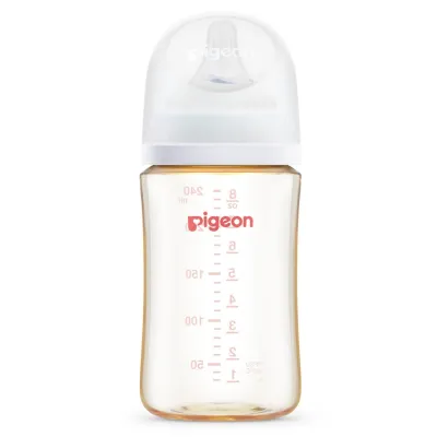Pigeon Softouch BPP Nursing Bottle PPSU 240ml - Logo