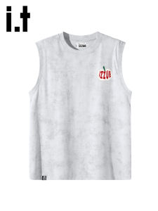 izzue | Sleeveless Loose Breathable Sport Vest Mens 2025 Summer American Trendy