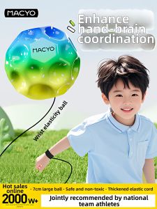 MACYO | Glow In The Dark Focus Improving Stress Relief Wrist Ball