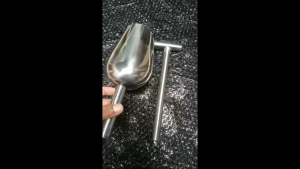 Palu Sendok Sekop Serokan es batu Biji Kopi Stainless Steel Cocok buat di Kafe Resto Hotel