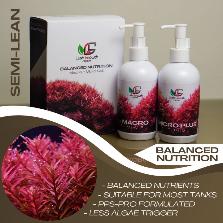 Liquid Fertilizer for Aquarium Plants LGA's Balanced Nutrition (PPS