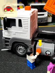 Xe ô tô đồ chơi cỡ trung - Hàng cao cấp siêu đẹp Jstoy Xe cứu hoả Xe cẩu Xe bồn Xe ben - Xe chạy đà - Đồ chơi cho bé