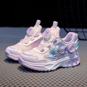 KUOBURENSHENG | Slip-resistant Waterproof Breathable Glow-in-the-Dark Girls Sports Shoes