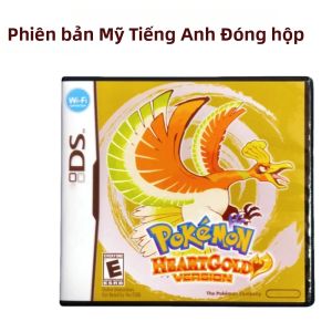 Bandai | Thẻ Game Pokémon Black Soulsilver Diamond NDS - Phiên Bản Tiếng Anh Mỹ Dành Cho Máy Chơi Game Quà Tặng Cho Bé Trai