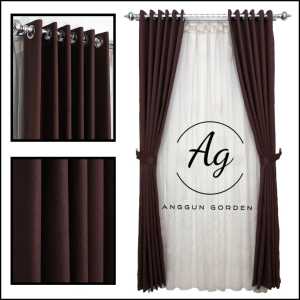 GORDEN BLACKOUT IMPORT GORDENG  smokring 12 ring 6 gelombangGORDEN JENDELA minimalis HORDENG PINTU