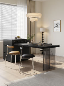 Liangmu up Modern Minimalist Kitchen Island Dining Table Italian Normcore Multi-Functional Retractable Dining Table Kitchen Island Integrated