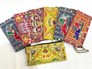Dompet Arab Warna Warni Pakistan Oleh2 haji ukuran 21x11cm 1 PC hanya 19.900