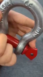 G209 TYPE SCREW PIN BOW ANCHOR SHACKLE ELECTRIC GALVANIZED DIE FORGING BRACKET LIFTING BOLT SHACKLE 1T - 4.75T (PER PIECE)