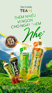 [SALE 15.12] Thùng 12 Chai Trà Ô long Tea+ (1000ml/chai)