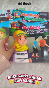 Buku Cerita Seri Islami Bergambar Bilingual 2 Bahasa Full Berwarna