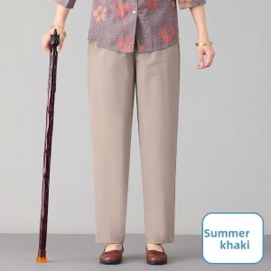 LANXINYU | Elderly Women Loose Trousers Straight