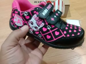 Sepatu Sekolah Anak Perempuan Sepatu Warna Hitam Karakter Cantik Lucu Umur 2-5 Tahun PAUD TK SD Kelas 1 2 3 4 5 6 7 8 9 0-KIDZTUBS1404012124