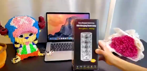 Đèn ngủ pha lê cảm ứng đèn ngủ pha lê trang trí bàn phòng ngủ tiện dụng