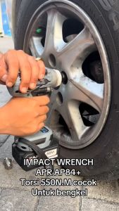 APR Impact Wrench AP84+ 550NM Standart FULLSET Baterai 88Vf LXT 10cell Brushless