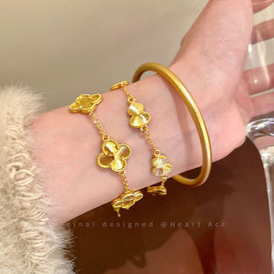 Elegant Laser Gourd Bracelet for Women High Quality Fashion Jewelry Lightweight Luxury Accessory Perfect for Any Occasion