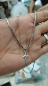Kalung Rantai Titanium Liontin Bintang Aesteria Aksesoris Couple Stylish Mewah Elegan Starboy