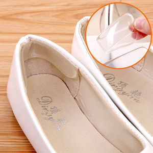 Jozoo Transparent Silicone Heel Stickers Soft Fitting Anti-abrasion Anti-dropping High Heel Shoes sticker