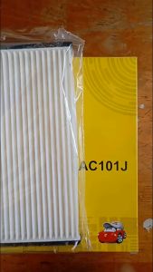 Lọc gió điều hòa Toyota Corolla 2000-2008 mã AC101J của JS Asakashi Nhật Bản