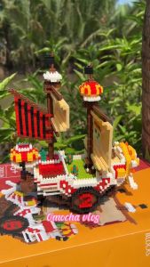 Lego lắp ráp Tàu Hải Tạc 3D Lắp ráp mô hình lego tàu cướp biển Thousand sunny Going Merry Mảnh ghép 1520 - 1680