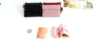 Fashion Women Wallet Clutch Zip Female Short Small Coin Purse Soft Mini Card Holder Wallet Money Bag 2023