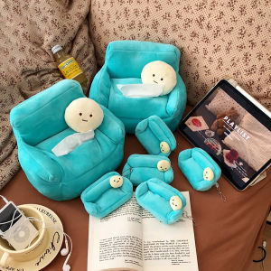 Creative Tissue Box Cute Living Room Coffee Table Napkin Storage Box Desktop Decorative Element Home Family Storage Organizer