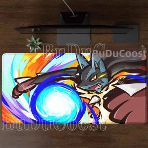 Bandai | Pokemon Kawaii HD In Hình Miếng Lót Chuột 40X90Cm Chống Trơn Trượt Anime Bàn Phím Chơi Game Overlock Bàn Văn Phòng Thảm Phụ Kiện