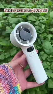 【Trinity】M11 120 Infinity Speed Control USB Rechargeable Handheld Fan Stepless Speed Powerful Cooling For Portable Wearable Fans